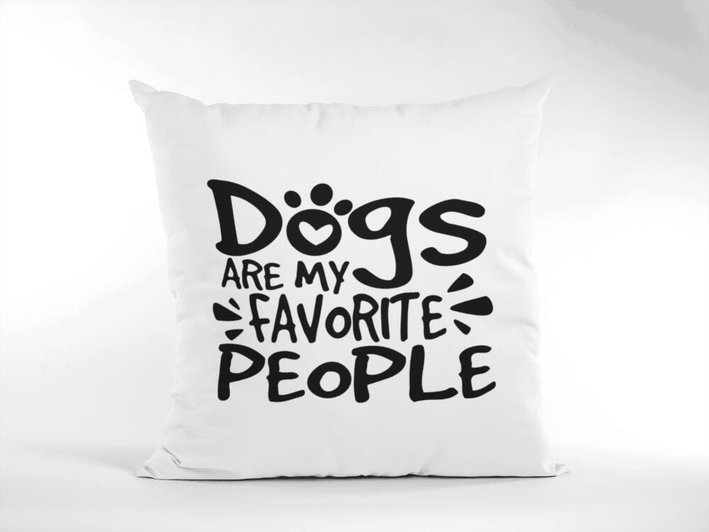 Customizable Dog Lover Pillow