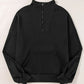 Half Zip Long Sleeve Sweatshirt