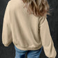 Half Zip Long Sleeve Sweatshirt