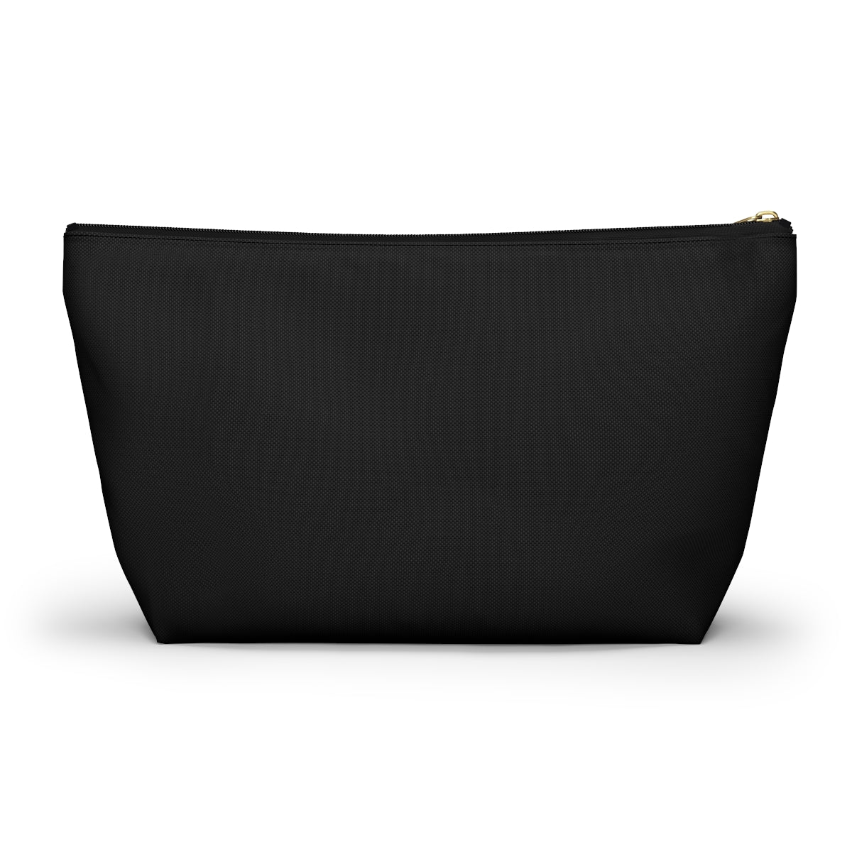 Bridesmaid Accessory Pouch in black w T-bottom cosmetic bag travel bag make-up bag - I Love Heartstrings