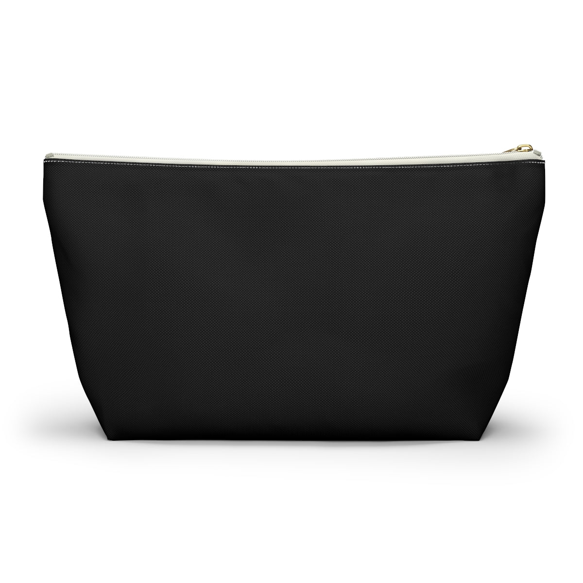 Bridesmaid Accessory Pouch in black w T-bottom cosmetic bag travel bag make-up bag - I Love Heartstrings