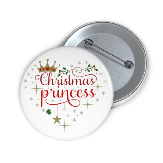 Christmas Princess Pin Buttons Gift for Daughter - I Love Heartstrings