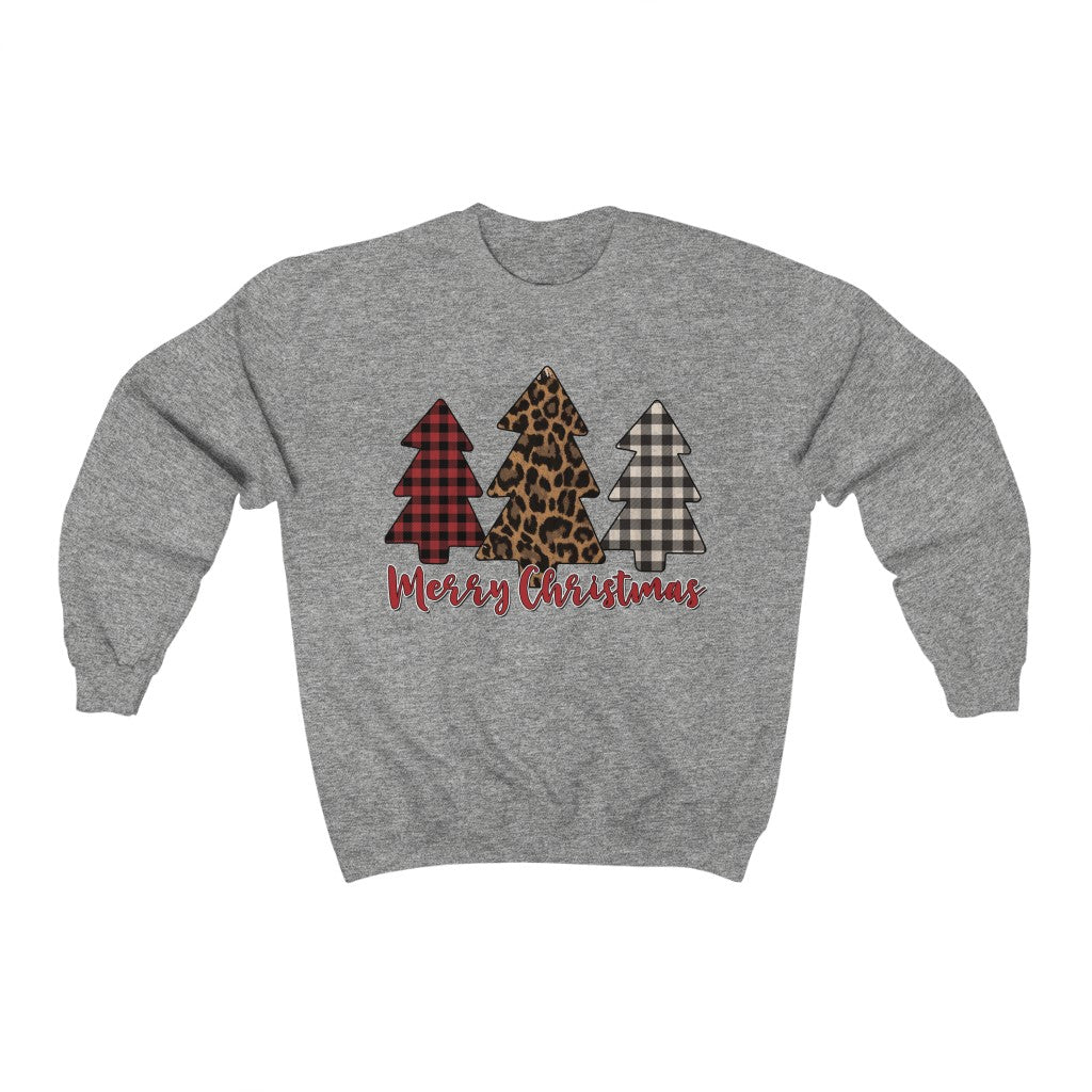 Christmas Tree Merry Christmas Unisex Sweatshirt - I Love Heartstrings