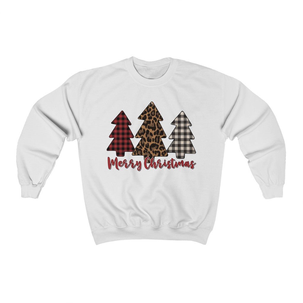 Christmas Tree Merry Christmas Unisex Sweatshirt - I Love Heartstrings