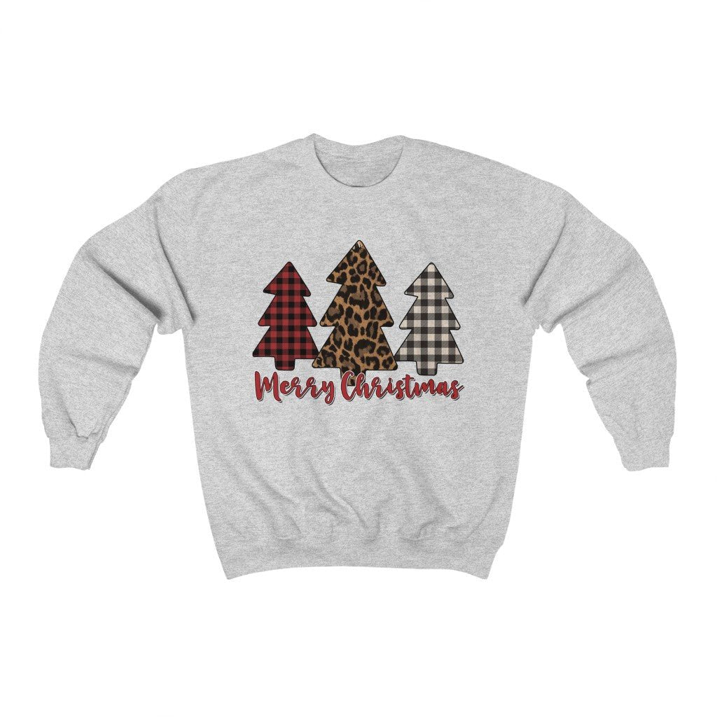 Christmas Tree Merry Christmas Unisex Sweatshirt - I Love Heartstrings