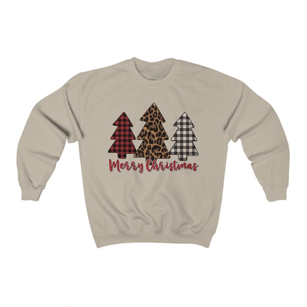 Christmas Tree Merry Christmas Unisex Sweatshirt - I Love Heartstrings