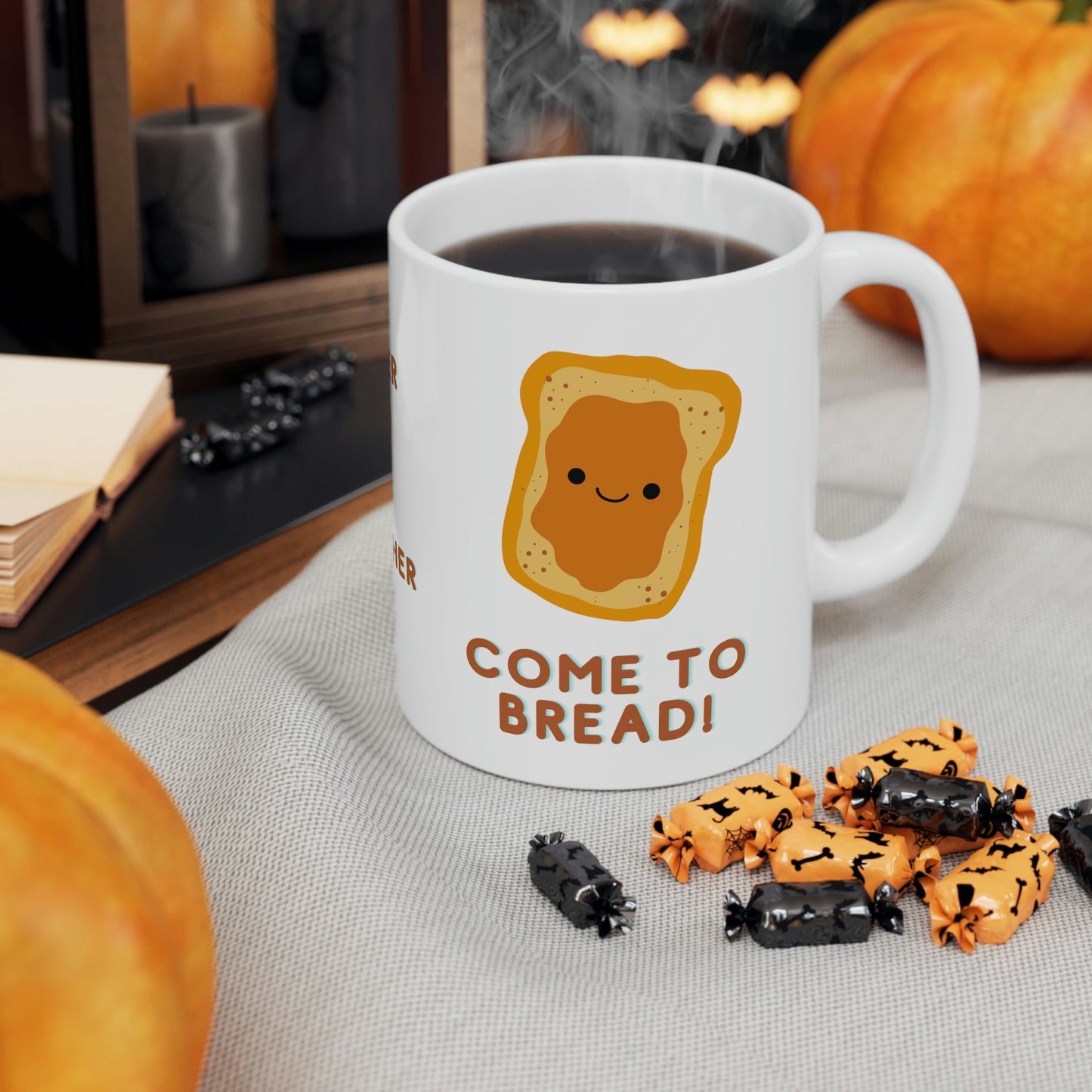 Come to Bread! Matching Coffee Mugs for Couples, His Hers Mug Set, His and Hers Mugs Funny, His and Hers Mug Set, Match Mug, Matching Mugs Couple, Custom Funny Couple Mug, for Him - I Love Heartstrings