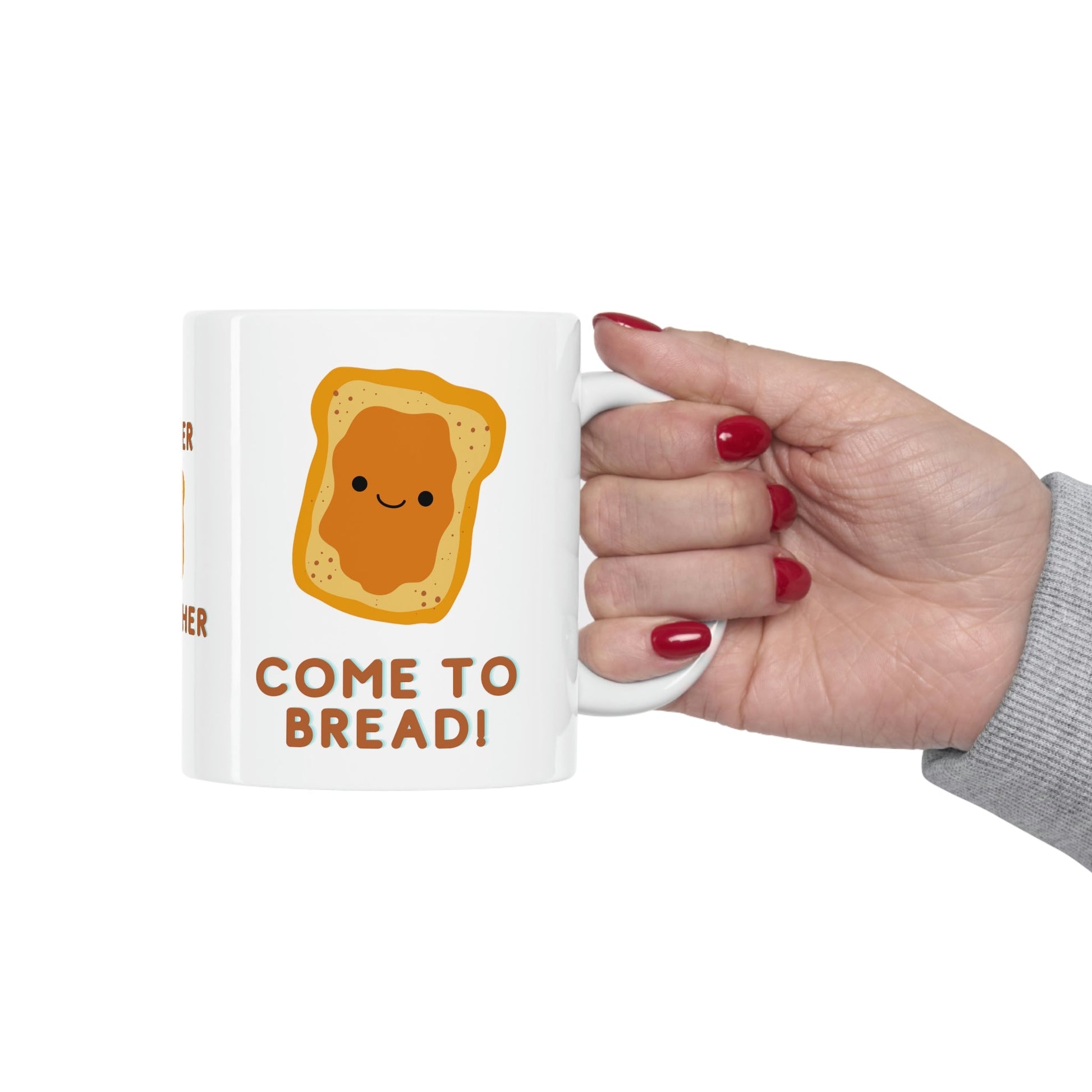 Come to Bread! Matching Coffee Mugs for Couples, His Hers Mug Set, His and Hers Mugs Funny, His and Hers Mug Set, Match Mug, Matching Mugs Couple, Custom Funny Couple Mug, for Him - I Love Heartstrings