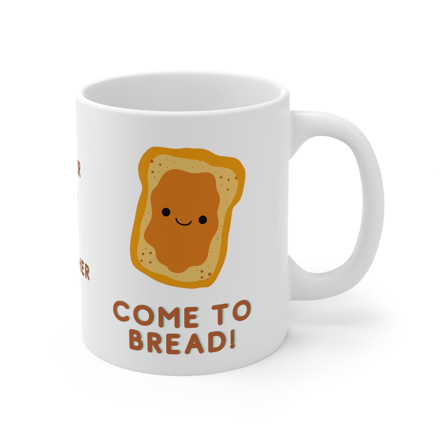 Come to Bread! Matching Coffee Mugs for Couples, His Hers Mug Set, His and Hers Mugs Funny, His and Hers Mug Set, Match Mug, Matching Mugs Couple, Custom Funny Couple Mug, for Him - I Love Heartstrings