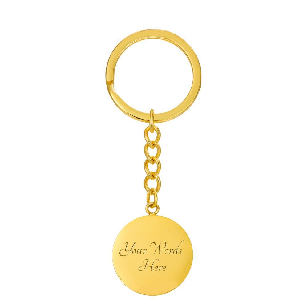 Dad Drive Safe Keychain - I Love Heartstrings