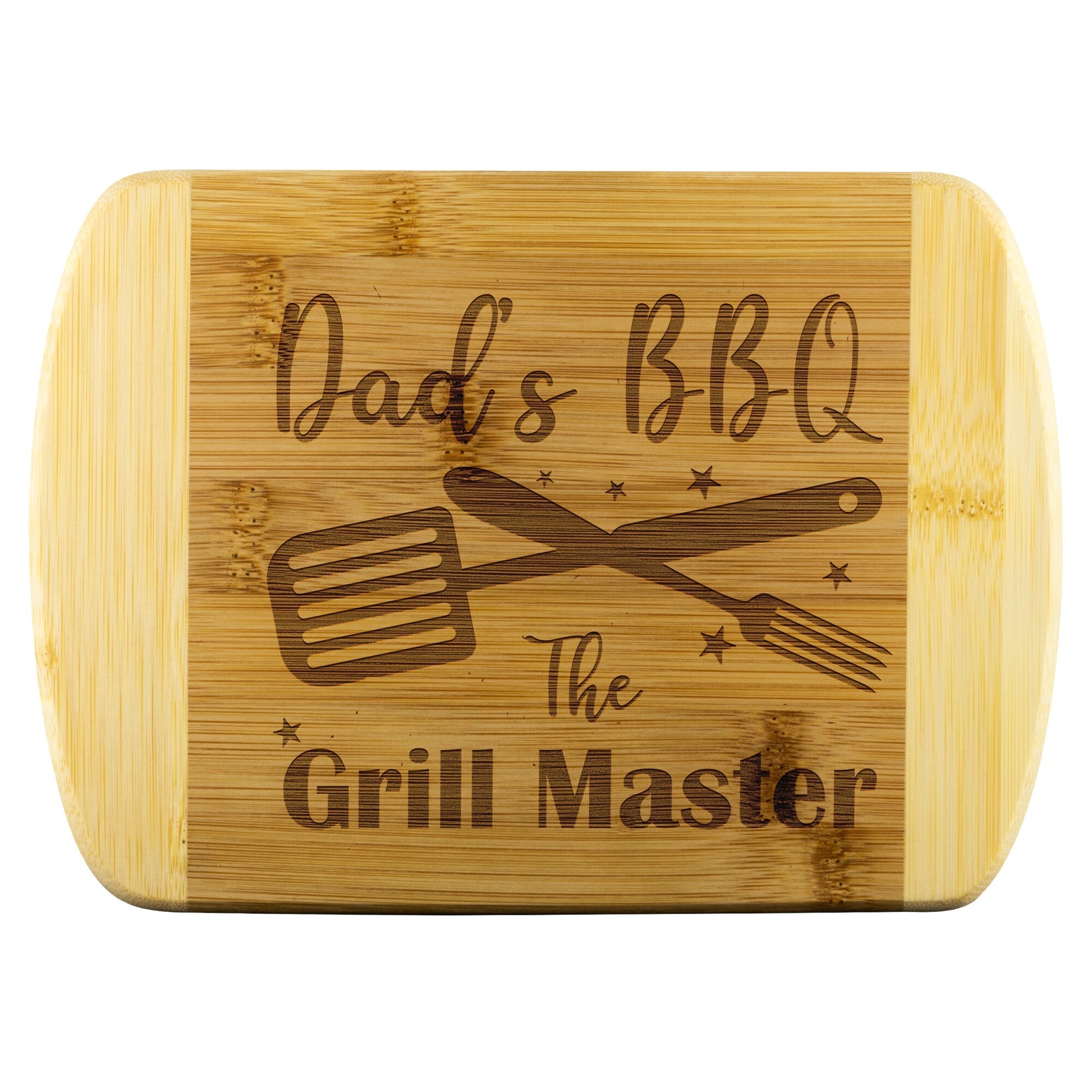 Dad's BBQ Bamboo Cutting Board - I Love Heartstrings