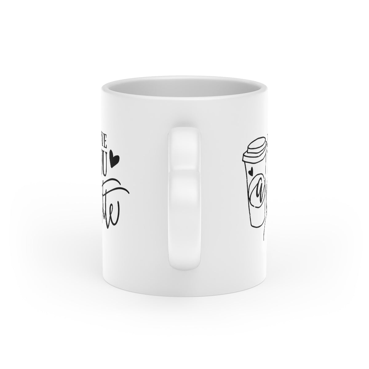 I Love You Heart-Shaped Mug - I Love Heartstrings