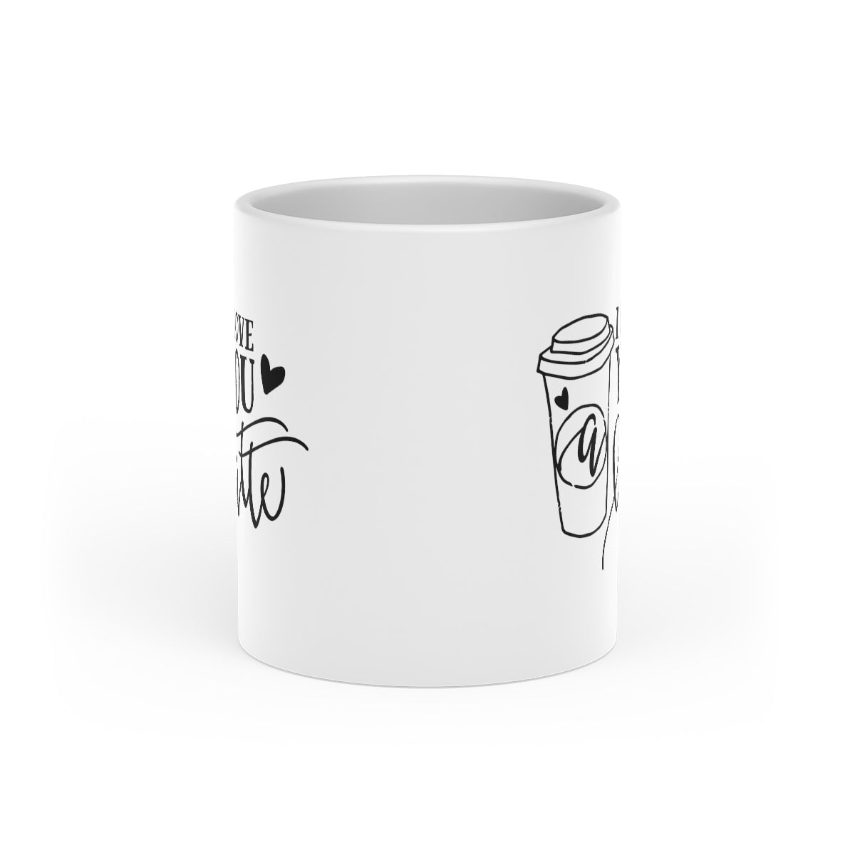 I Love You Heart-Shaped Mug - I Love Heartstrings