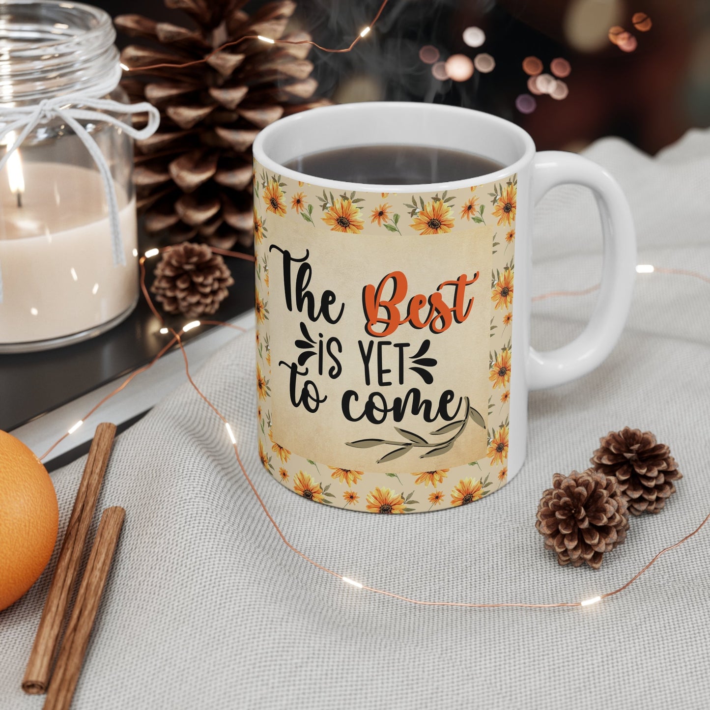 Retirement Quote Ceramic Mug 11oz - I Love Heartstrings