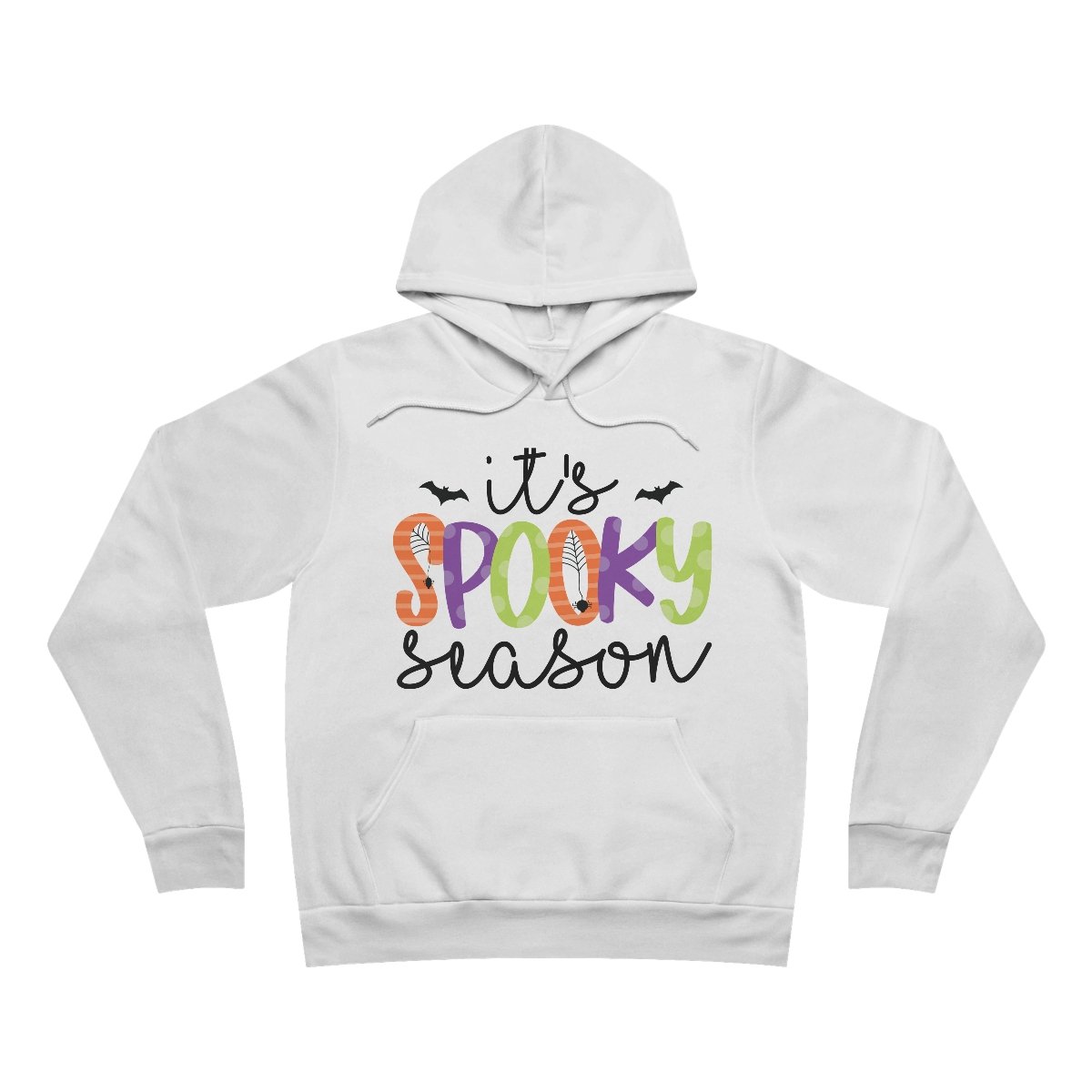 Spooky Season Halloween Men Women Unisex Fleece Pullover Hoodie Matching sweatshirts white or gray - I Love Heartstrings